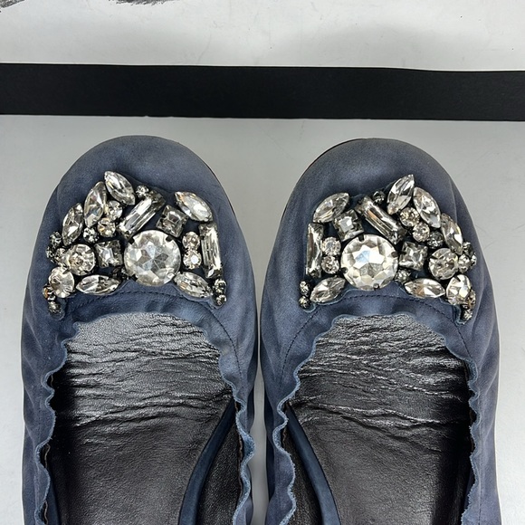 Vera Wang Lavender Jewelry Flats Ballet Women’s US Size 9 - Picture 5 of 9